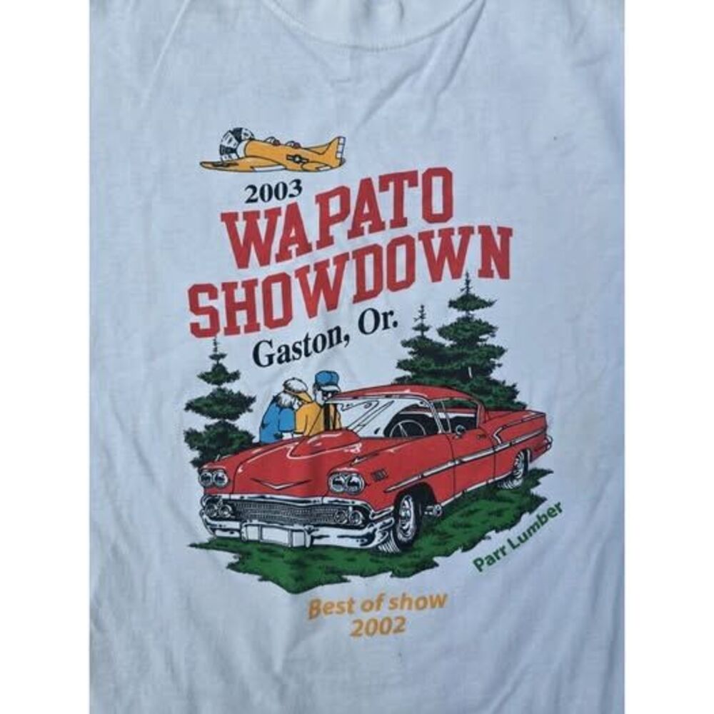 Wapato Showdown Gaston Oregon 2003 Mens Medium M T-Shirt